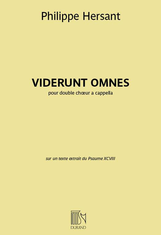 Viderunt omnes